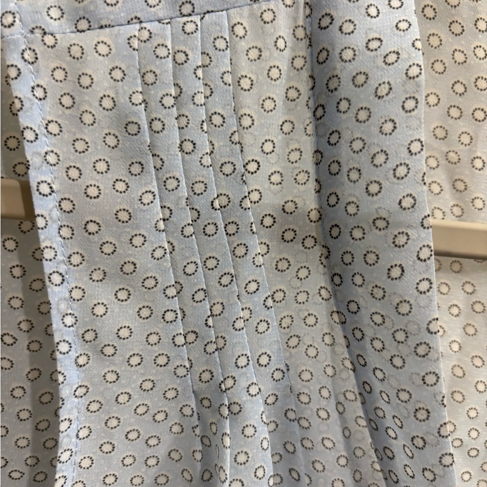 Polka Dot Sheer Blouse LOFT